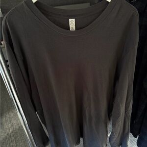Alternative Charcoal Long Sleeve Tee